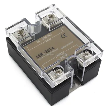 ASH-25LA single phase current to AC 25A 380VAC solid state voltage regulator 25LA SSR 
ASH-25LA single phase current to AC 25A 380VAC solid state voltage regulator 25LA SSR