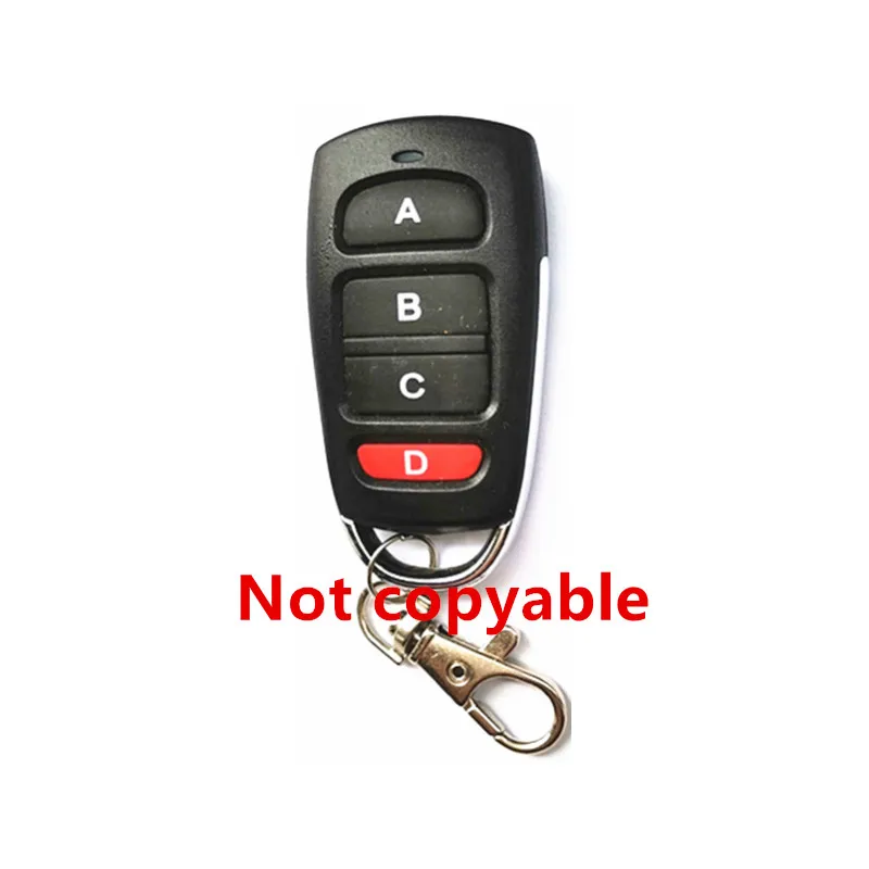 1piece 4 button 433 mhz RF high power. 1527 EV1527 model remote control. control; door. garage door. electric light. electric cu
1piece 4 button 433 mhz RF high power. 1527 EV1527 model remote control. control; door. garage door. electric light. electric cu