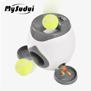 Interactive Reward Toy for Dogs Tennis Ball Automatic Thrower Food Treat Dispenser Pet Dog Slow Feeder Toys ABS Zabawki Dla Psa 
Interactive Reward Toy for Dogs Tennis Ball Automatic Thrower Food Treat Dispenser Pet Dog Slow Feeder Toys ABS Zabawki Dla Psa