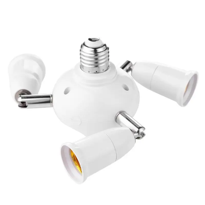 4 / 6 en 1 E27 LED bulb basic precipitator ignition light bracket converter E27 converter socket splitter light socket adapter
4 / 6 en 1 E27 LED bulb basic precipitator ignition light bracket converter E27 converter socket splitter light socket adapter