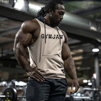 Men's Autumn Gym Muscle Fitness Hoodies Workout Bodybuilding Tank Top Men Patchwork Printing Sleeveless Hoodies Sweatshirts Vest
Men's Autumn Gym Muscle Fitness Hoodies Workout Bodybuilding Tank Top Men Patchwork Printing Sleeveless Hoodies Sweatshirts Vest
