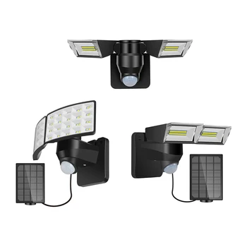 Dual Head Solar Wall Light Waterproof Motion Sensor 3 Modes Outdoor Solar Power LED Waterproof Easy Installation Yard Lamp
Dual Head Solar Wall Light Waterproof Motion Sensor 3 Modes Outdoor Solar Power LED Waterproof Easy Installation Yard Lamp