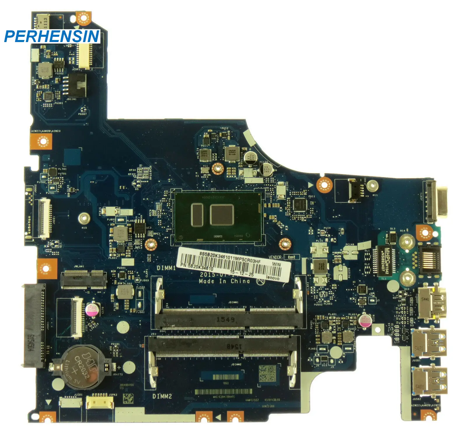Для Lenovo IdeaPad 500-15ISK материнская плата AIWZ1 LA-C853P U69 i5-6200U 5B20K34610
Для Lenovo IdeaPad 500-15ISK материнская плата AIWZ1 LA-C853P U69 i5-6200U 5B20K34610
