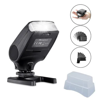 Mcoplus for Nikon DSLR Camera Photography Lighting 5600K TTL LCD Display Speedlite Flash Light Photo Studio Profession Light
Mcoplus for Nikon DSLR Camera Photography Lighting 5600K TTL LCD Display Speedlite Flash Light Photo Studio Profession Light