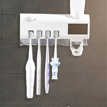 Uv Toothbrush Sterilizer Simple Stylish Hygienic And Convenient Double Sterilization Streamline Design 1 Pcs
Uv Toothbrush Sterilizer Simple Stylish Hygienic And Convenient Double Sterilization Streamline Design 1 Pcs