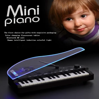 Rantion 31 Key Kids Bluetooth Mini Electronic Keyboad Portable Mini Piano Musical Intelligent Sense Night Vision Lamp Toy Gift
Rantion 31 Key Kids Bluetooth Mini Electronic Keyboad Portable Mini Piano Musical Intelligent Sense Night Vision Lamp Toy Gift