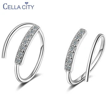Cellacity Geometry Silver 925 Jewelry Gemstones Trendy Hoop Earrings for Women Gold Color Fine Jewelry Temperament Female Gift
Cellacity Geometry Silver 925 Jewelry Gemstones Trendy Hoop Earrings for Women Gold Color Fine Jewelry Temperament Female Gift