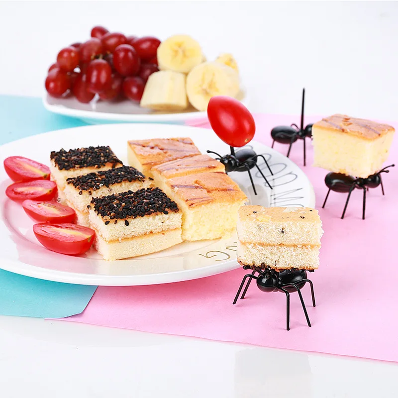 12pcs/set Fruit Fork Reusable Kawaii Ant Fruit Fork Tableware Multiple Use Snack Cake Dessert Forks Party Kitchen Christmas
12pcs/set Fruit Fork Reusable Kawaii Ant Fruit Fork Tableware Multiple Use Snack Cake Dessert Forks Party Kitchen Christmas
