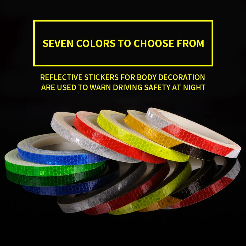 Bike Reflective Stickers Cycling Fluorescent Reflective Tape MTB Bicycle Adhesive Tape Safety Decor Sticker Accessories
Bike Reflective Stickers Cycling Fluorescent Reflective Tape MTB Bicycle Adhesive Tape Safety Decor Sticker Accessories