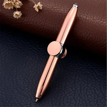 Spinner Multi-Function Pen Decompression Light Ball Pen Shape Relieve Stress Pack In Box Gift Rose Gold
Spinner Multi-Function Pen Decompression Light Ball Pen Shape Relieve Stress Pack In Box Gift Rose Gold