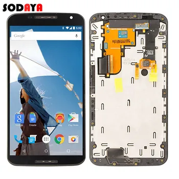 Nexus 6 LCD Display Touch Screen Digitizer For Motorola Nexus 6 XT1100 XT1103 LCD Screen Touch Screen Digitizer Assembly + Frame
Nexus 6 LCD Display Touch Screen Digitizer For Motorola Nexus 6 XT1100 XT1103 LCD Screen Touch Screen Digitizer Assembly + Frame