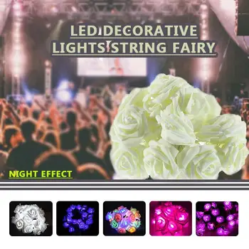 Rose Led 20LED 2 Meter String Lights Outdoor Romantic Home & Garden Lighting Chains Wedding Light Curtains
Rose Led 20LED 2 Meter String Lights Outdoor Romantic Home & Garden Lighting Chains Wedding Light Curtains