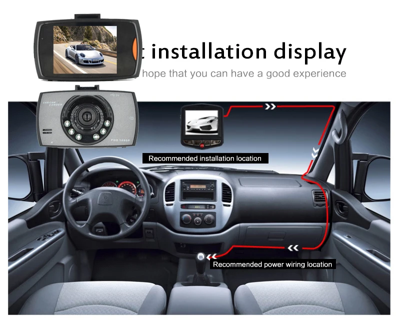 2.4 Inch 720P Driving Recorder Dashcam 90° Wide Angle Recording Car DVR Camera RecorderAuto Video Infrared Night
2.4 Inch 720P Driving Recorder Dashcam 90° Wide Angle Recording Car DVR Camera RecorderAuto Video Infrared Night