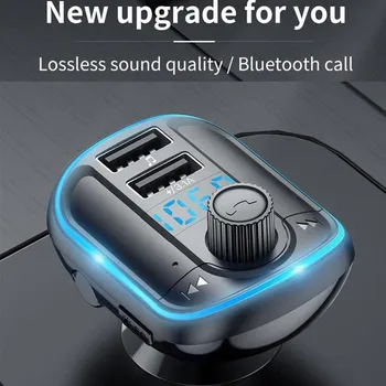 Bluetooth Handsfree Car Kit Car MP3 Player Audio Receiver Charger Bluetooth FM Car USB Modulator Charging Dual Fast Transmin
Bluetooth Handsfree Car Kit Car MP3 Player Audio Receiver Charger Bluetooth FM Car USB Modulator Charging Dual Fast Transmin