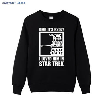 New winter autumn Funny men sweatshirts OMG It's R2D2 Dalek Dr Who Trek Cotton pullovers for men hoodies top9300
New winter autumn Funny men sweatshirts OMG It's R2D2 Dalek Dr Who Trek Cotton pullovers for men hoodies top9300