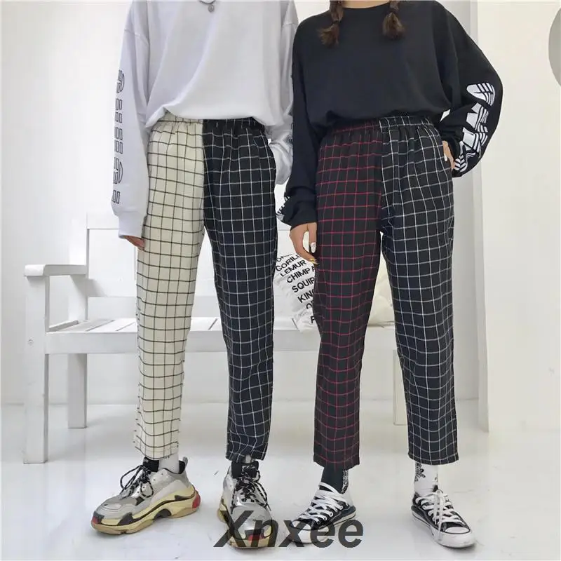 Vintage Paid Patchwork Pants Harajuku Woman Man Trousers Elastics High Waist Pants Korean Causal Straight Pants Xnxee
Vintage Paid Patchwork Pants Harajuku Woman Man Trousers Elastics High Waist Pants Korean Causal Straight Pants Xnxee