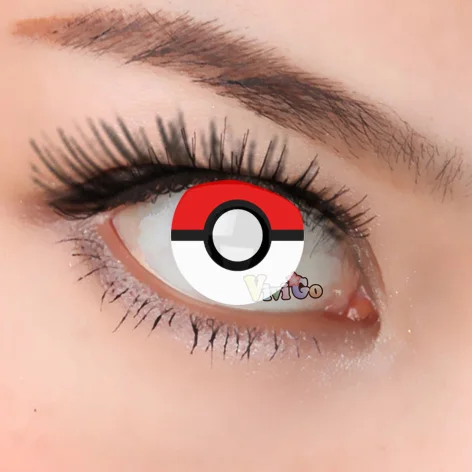 HOTSALE Fancy Crazy Soft Contact Lens Pokeman Ball Eye Contact Lens Colored Cosplay Cosmetic Contact Lens (2Pcs/Pair) CL263
HOTSALE Fancy Crazy Soft Contact Lens Pokeman Ball Eye Contact Lens Colored Cosplay Cosmetic Contact Lens (2Pcs/Pair) CL263