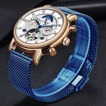 LIGE Watch Men New Tourbillon Business Automatic Mechanical Men's Watches Top Brand Military Waterproof Clock Relogio Masculino
LIGE Watch Men New Tourbillon Business Automatic Mechanical Men's Watches Top Brand Military Waterproof Clock Relogio Masculino