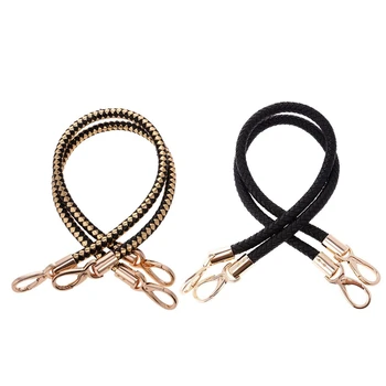 4 Pcs Bag Accessories Ladies Adjustable Wallet Tote Bag Handle Bag Handle 60Cm , 2 Pcs Black with 2 Pcs Black Gold 
4 Pcs Bag Accessories Ladies Adjustable Wallet Tote Bag Handle Bag Handle 60Cm , 2 Pcs Black with 2 Pcs Black Gold