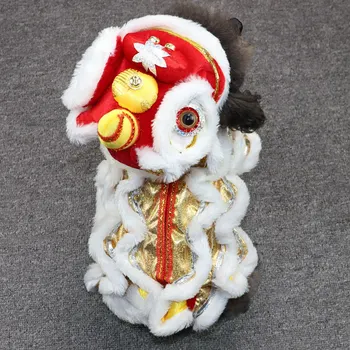 Chinese Style Pet Funny Dogs Costume For Winter Clothes Dog Cosplay Costume Dragon Dance Clothing Puppy Festive Clothes Dog Gift
Chinese Style Pet Funny Dogs Costume For Winter Clothes Dog Cosplay Costume Dragon Dance Clothing Puppy Festive Clothes Dog Gift