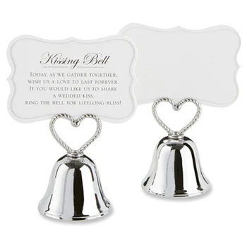 20Pcs"Kissing Bell" Silver Bell Place Card Holder/Photo Holder Wedding Table Decoration Favors 
20Pcs"Kissing Bell" Silver Bell Place Card Holder/Photo Holder Wedding Table Decoration Favors