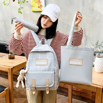 Litthing 3Pcs/set Women School Backpacks Nylon Schoolbag For Teenagers Girls Student Book Bag Boys Satchel Bolsas Mochilas Sac A 
Litthing 3Pcs/set Women School Backpacks Nylon Schoolbag For Teenagers Girls Student Book Bag Boys Satchel Bolsas Mochilas Sac A
