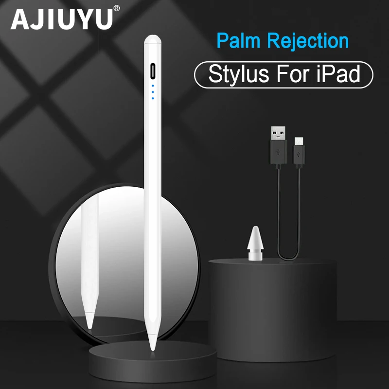 Стилус для iPad Pro 11, 3th Pro, 12,9, 5th, 4th, стилус для отвода ладони для iPad 10,2, 9th, 8th, 2021 Mini, 6 Air, 4, стилус с давлением
Стилус для iPad Pro 11, 3th Pro, 12,9, 5th, 4th, стилус для отвода ладони для iPad 10,2, 9th, 8th, 2021 Mini, 6 Air, 4, стилус с давлением
