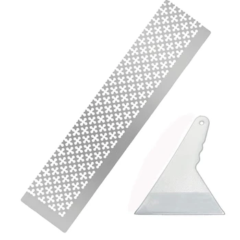 Diamond Painting Ruler and Diamond Painting Fix Tools Mesh Ruler with 699 Blank Grids for Round Full Partial Drill
Diamond Painting Ruler and Diamond Painting Fix Tools Mesh Ruler with 699 Blank Grids for Round Full Partial Drill