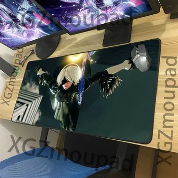 XGZ Large Gaming Mouse Pad Black Lock Edge Anime NieR: Automata Custom Office Computer Desk Mat Rubber Non-slip 900x400/900x300
XGZ Large Gaming Mouse Pad Black Lock Edge Anime NieR: Automata Custom Office Computer Desk Mat Rubber Non-slip 900x400/900x300