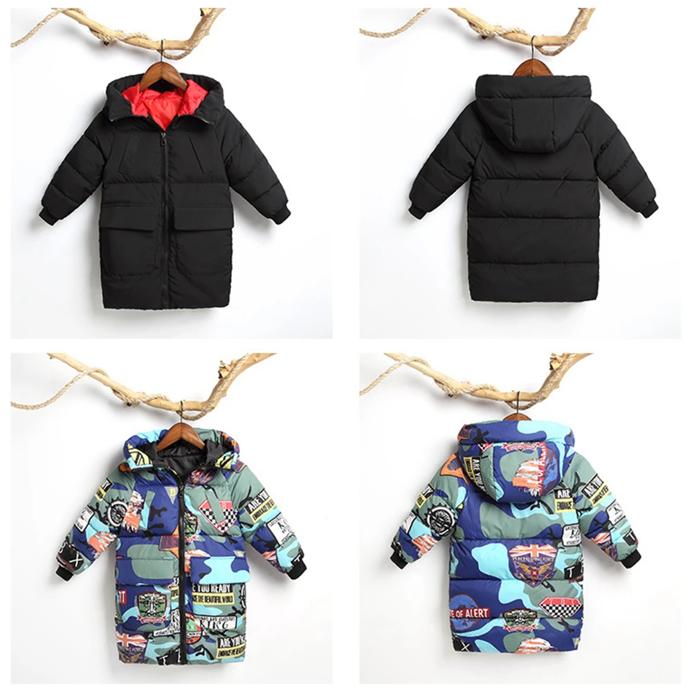2020 Fashion Autumn Winter Warm Coats for Kids Cartoon Windproof Outerwear Long Thick Down Jackets for Boys 3-12Y
2020 Fashion Autumn Winter Warm Coats for Kids Cartoon Windproof Outerwear Long Thick Down Jackets for Boys 3-12Y