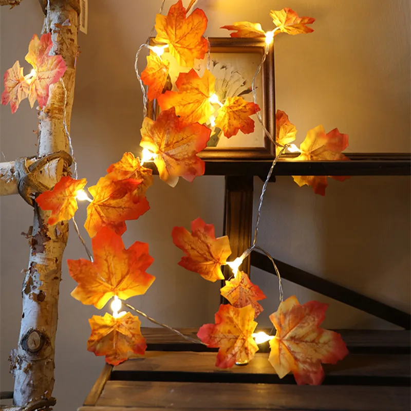 Autumn Decoration Artificial Plants Maple Leaves Led String Light Garland Fake Plant Wreath Fall Decore Bedroom Decore Home Wall
Autumn Decoration Artificial Plants Maple Leaves Led String Light Garland Fake Plant Wreath Fall Decore Bedroom Decore Home Wall