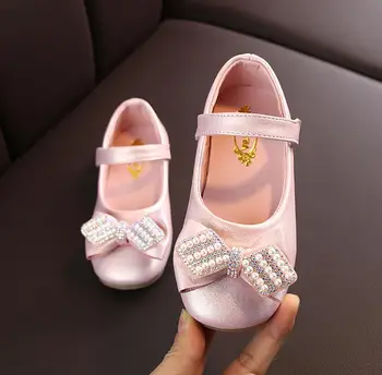 2020 New Spring Toddler Girl Shoes Princess Leather Shoes Fashion Bead Bow Children Kids Party Shoes For Baby 1 2 3 4 5 6 Years
2020 New Spring Toddler Girl Shoes Princess Leather Shoes Fashion Bead Bow Children Kids Party Shoes For Baby 1 2 3 4 5 6 Years