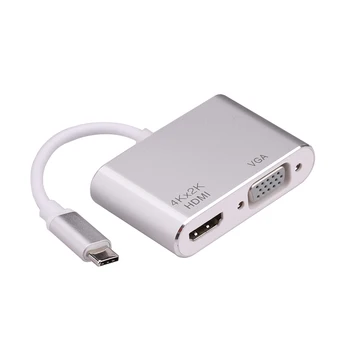 4Kx2K USB C HDMI VGA Adapter Type C to HDMI Thunderbolt 3 Video Converter for Samsung Galaxy S9/S8/Note 9 Huawei Mate 10/P20 Pro
4Kx2K USB C HDMI VGA Adapter Type C to HDMI Thunderbolt 3 Video Converter for Samsung Galaxy S9/S8/Note 9 Huawei Mate 10/P20 Pro