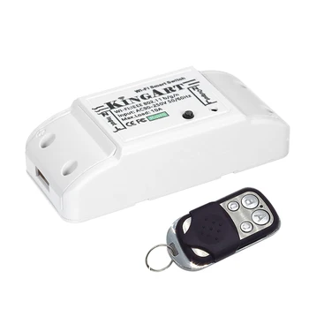 Wifi Switch 433MHz RF Smart Switch Wireless Breaker Relay Remote Control Voice / APP Control Compatible with Alexa/ Google Home
Wifi Switch 433MHz RF Smart Switch Wireless Breaker Relay Remote Control Voice / APP Control Compatible with Alexa/ Google Home