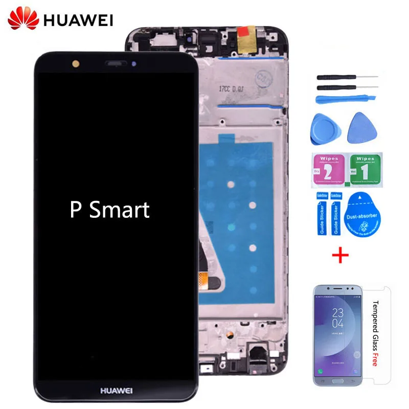 Оригинальный ЖК дисплей для Huawei P Smart сенсорный экран дигитайзер в сборе enjoy 7S с