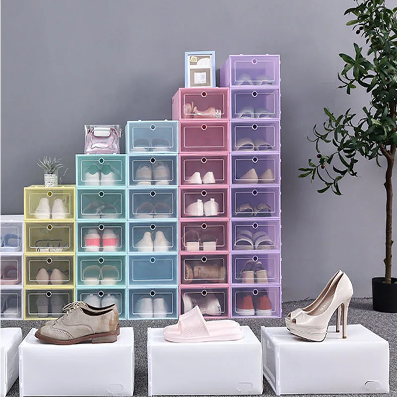 Thick transparent shoe box moisture-proof dust-proof shoes storage space shoe box simple plastic drawer storage shoe box
Thick transparent shoe box moisture-proof dust-proof shoes storage space shoe box simple plastic drawer storage shoe box
