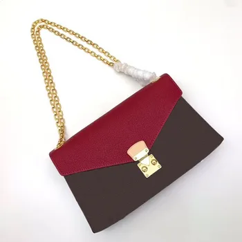 Luxury design Genuine Leather Shoulder Messenger Bags For Women 2020 Top quality fashion Crossbody Bag Female PaIIas Chain Bags
Luxury design Genuine Leather Shoulder Messenger Bags For Women 2020 Top quality fashion Crossbody Bag Female PaIIas Chain Bags