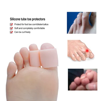 2PCS Transparent Gel Fingers Protector Corn Corrector Toe Separator Foot Suport Silicone Gel Toe Tube Separation Protection 
2PCS Transparent Gel Fingers Protector Corn Corrector Toe Separator Foot Suport Silicone Gel Toe Tube Separation Protection