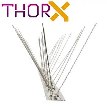 MH-03-SL 3 row pigeon spikes bird spike on stainless steel base 3 row 36 spikes per 50 cm bar
MH-03-SL 3 row pigeon spikes bird spike on stainless steel base 3 row 36 spikes per 50 cm bar