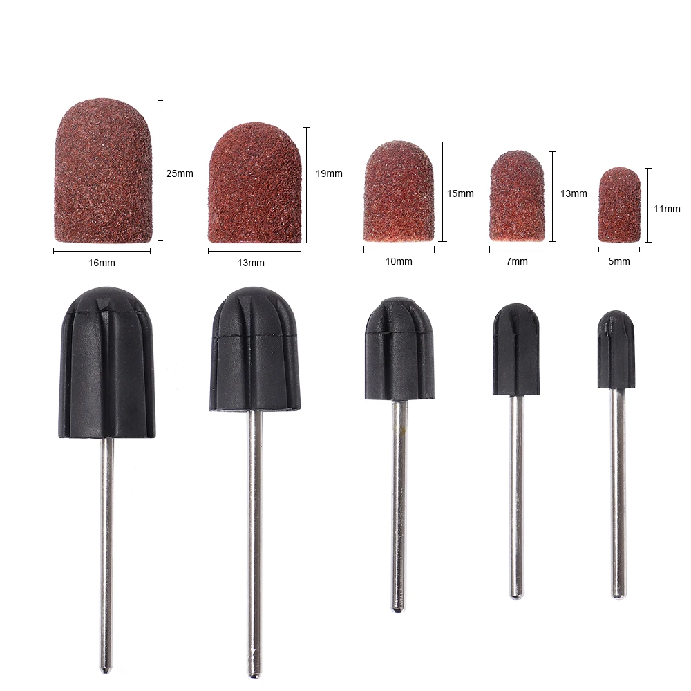 10pcs Grit 80# 120# 180# 240# Brown Sanding Bands Block Caps Sanding Cap Manicure Pedicure Electric Nail Drill cutter with shaft
10pcs Grit 80# 120# 180# 240# Brown Sanding Bands Block Caps Sanding Cap Manicure Pedicure Electric Nail Drill cutter with shaft