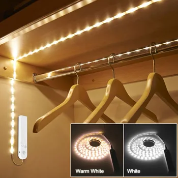 5V 2835 LED Strip With Motion Sensor Control Box LED Under Cabinet light Strip Lamp Wireless PIR Motion light kitchen Stairs Bed
5V 2835 LED Strip With Motion Sensor Control Box LED Under Cabinet light Strip Lamp Wireless PIR Motion light kitchen Stairs Bed