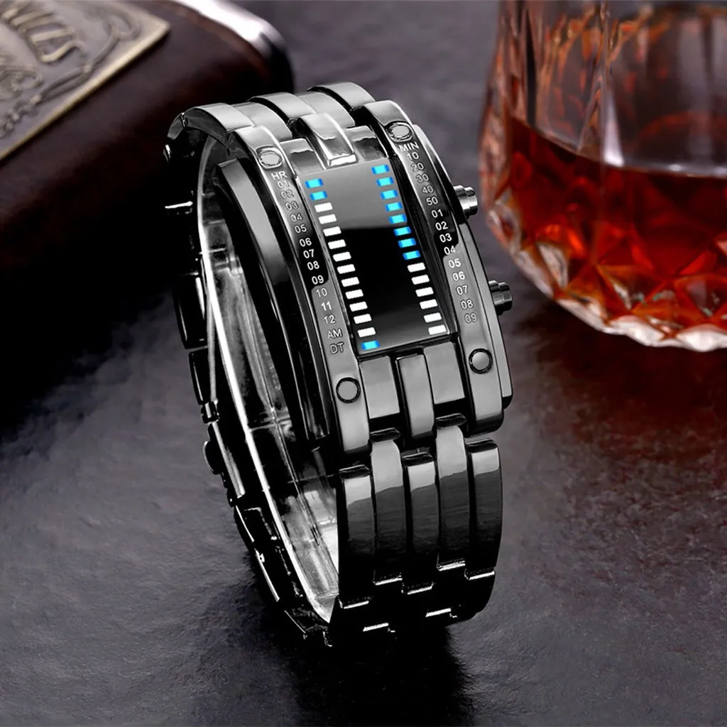 Luxury Men's digital watch Stainless Steel Date Digital Sports Bracelet Wrist Watch Clock Waterproof LED Watch relogio feminino 
Luxury Men's digital watch Stainless Steel Date Digital Sports Bracelet Wrist Watch Clock Waterproof LED Watch relogio feminino