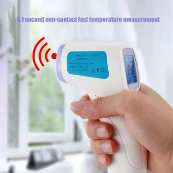 Non-contact Infrared Thermometer Gun For Quick Measuring Adult baby Body Temperature High-Precision Temperature Measuring Tool
Non-contact Infrared Thermometer Gun For Quick Measuring Adult baby Body Temperature High-Precision Temperature Measuring Tool