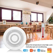 Tuya WIFI Smart Air Box Carbon Dioxide Detector Gas Sensor Formaldehyde VOC Temperature Humidity Sensor Smart Home Automation
Tuya WIFI Smart Air Box Carbon Dioxide Detector Gas Sensor Formaldehyde VOC Temperature Humidity Sensor Smart Home Automation