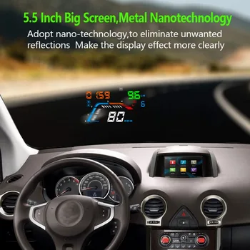 Hot-selling Q700 Multi-functions Version Universal 5.5 Inch Screen HUD Car Digital Display
Hot-selling Q700 Multi-functions Version Universal 5.5 Inch Screen HUD Car Digital Display