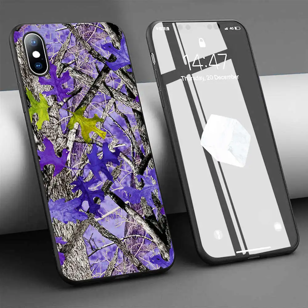 Мягкий силиконовый чехол с рисунком деревьев для iPhone 11 Pro Max X 5S 6 6S XR XS 7 8 Plus |