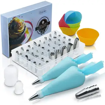 Baking tools 72 piece set cake baking decorating mouth silicone muffin cup tool set
Baking tools 72 piece set cake baking decorating mouth silicone muffin cup tool set