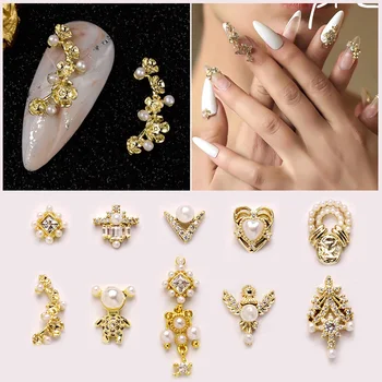 3D Gold Silver Nail Rhinestones Metal Nail Decoration Mix Sized Bling Flat Back Bottom Crystal 3D Nail Art Decorations
3D Gold Silver Nail Rhinestones Metal Nail Decoration Mix Sized Bling Flat Back Bottom Crystal 3D Nail Art Decorations