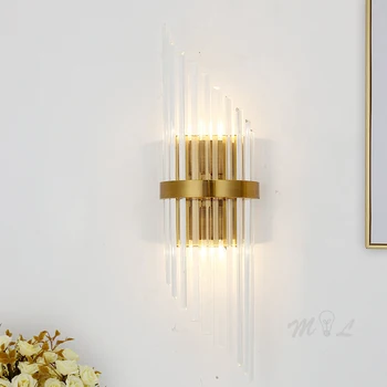 Glass wall led light + luxury gold mirror light accessory living room light bedroom home decoration light wall light bulb bulb
Glass wall led light + luxury gold mirror light accessory living room light bedroom home decoration light wall light bulb bulb