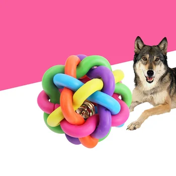 1pcs Dog's Toys Pet Dog Cat Toy Colorful Rubber Round Ball With Small Bell Toy For Dog Cat Chewing Playing Pet Supplies
1pcs Dog's Toys Pet Dog Cat Toy Colorful Rubber Round Ball With Small Bell Toy For Dog Cat Chewing Playing Pet Supplies